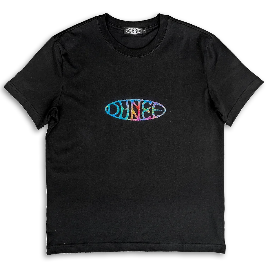 Screen Lines Tee - Black