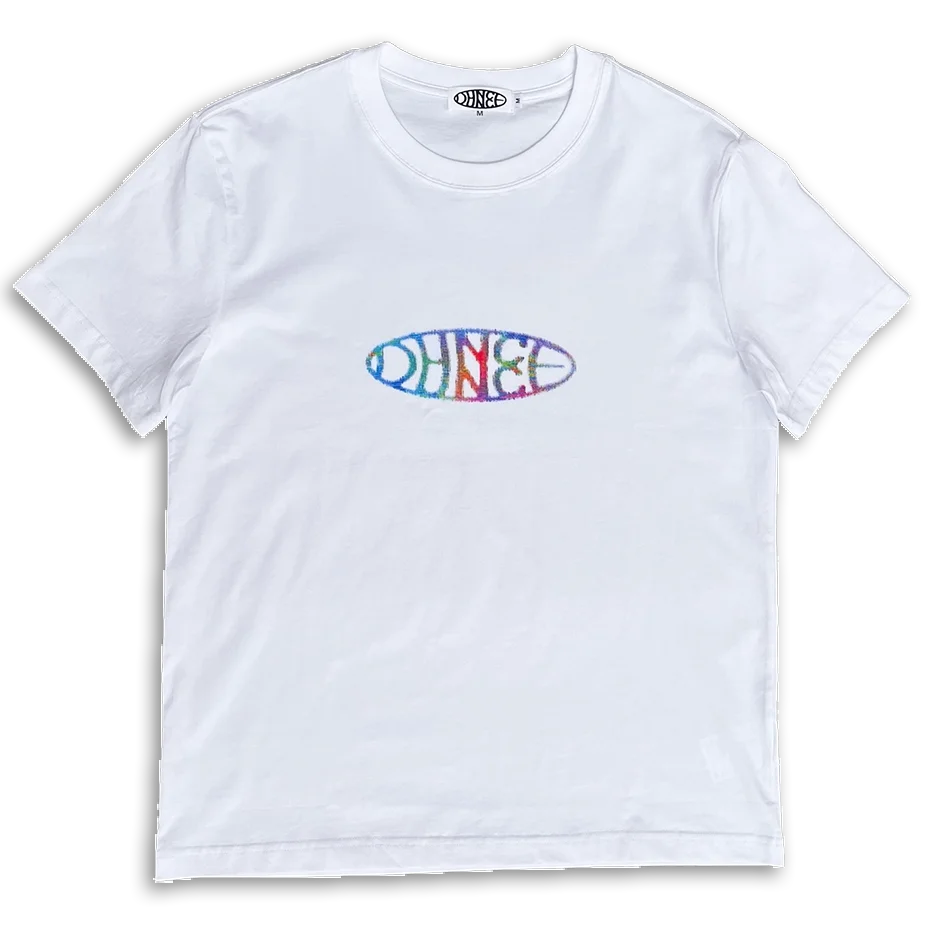 Screen Lines Tee - White