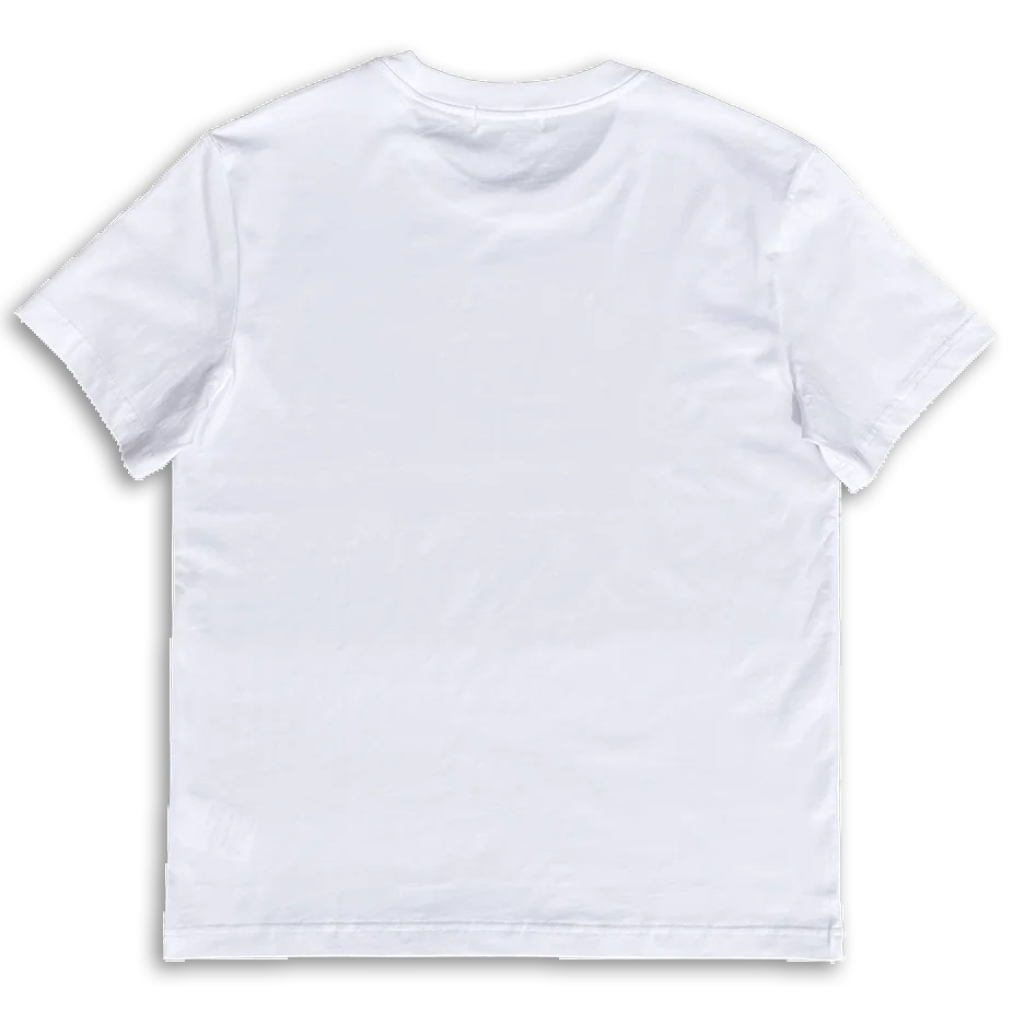 Screen Lines Tee - White